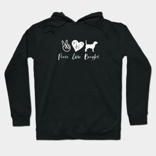 Peace Love Beagles Hoodie